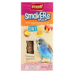 Vitapol Smackers Parakeet Snack 3 in 1 
