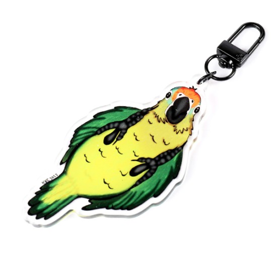 Key Chain Peach Front Conure