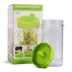 Jar Sprouting Kit with Seeds