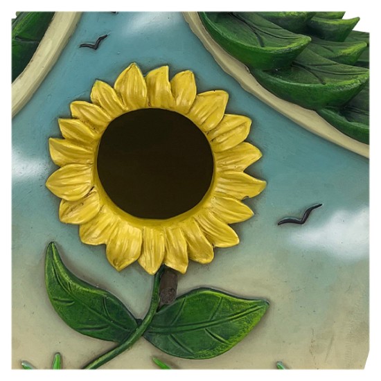 Sunflower Bird House 